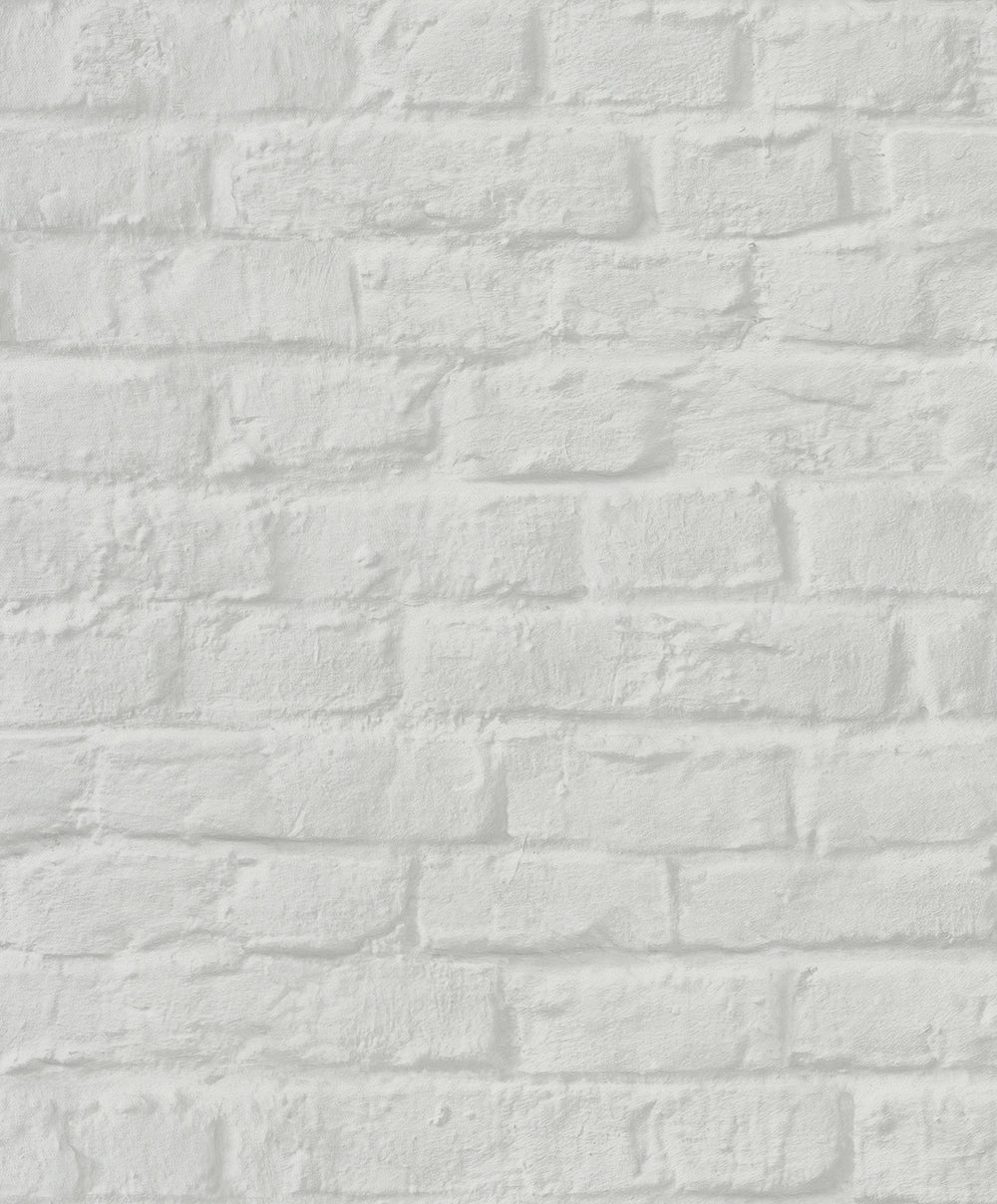 Loft Superior - Sculpted Brick industrial wallpaper Marburg Roll Light Grey  34166