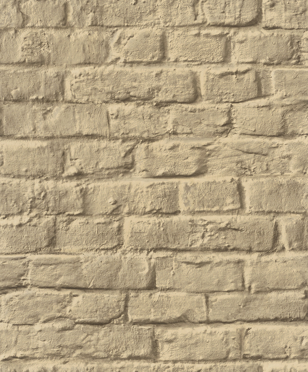 Loft Superior - Sculpted Brick industrial wallpaper Marburg Roll Gold  34169