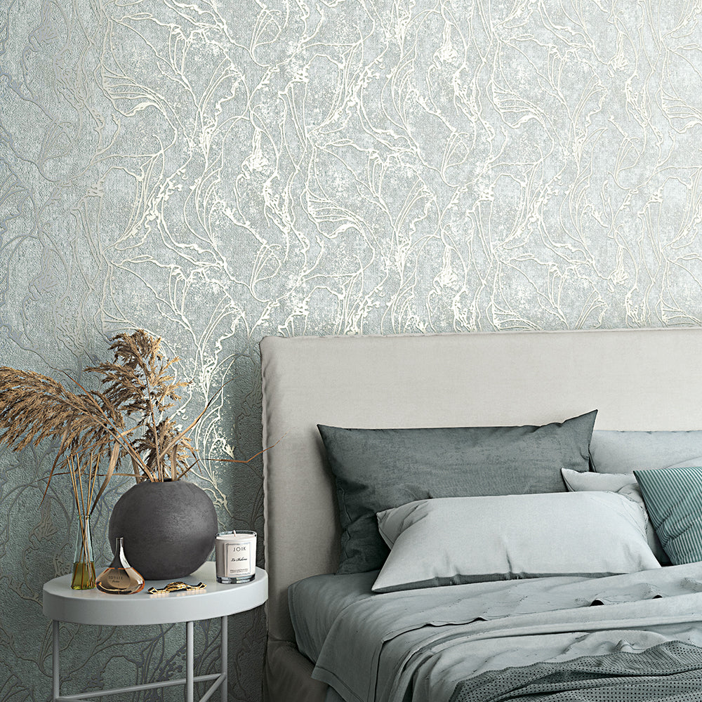 City Glow - Floral Mirage botanical wallpaper Marburg    