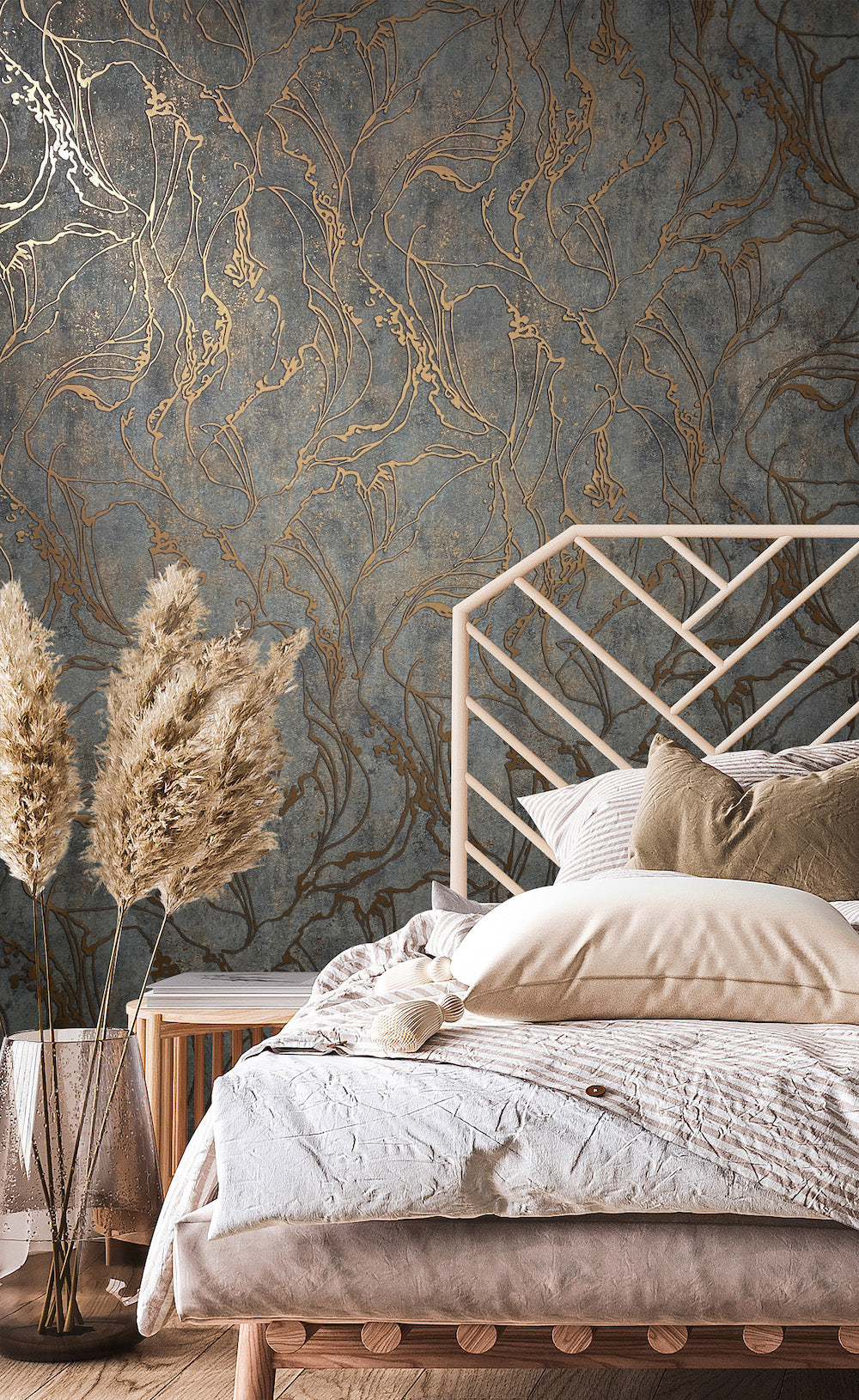 City Glow - Floral Mirage botanical wallpaper Marburg    