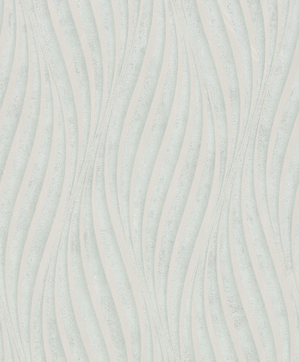 City Glow - Tranquil Tides geometric wallpaper Marburg Roll Light Blue  34260