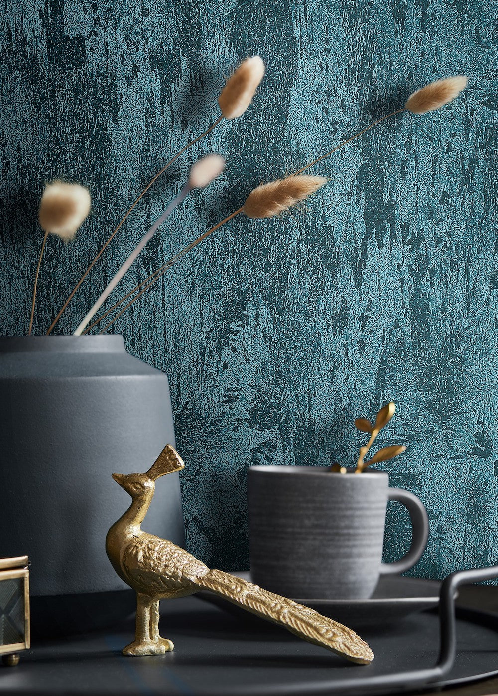 City Glow - Metallic Glamour bold wallpaper Marburg    