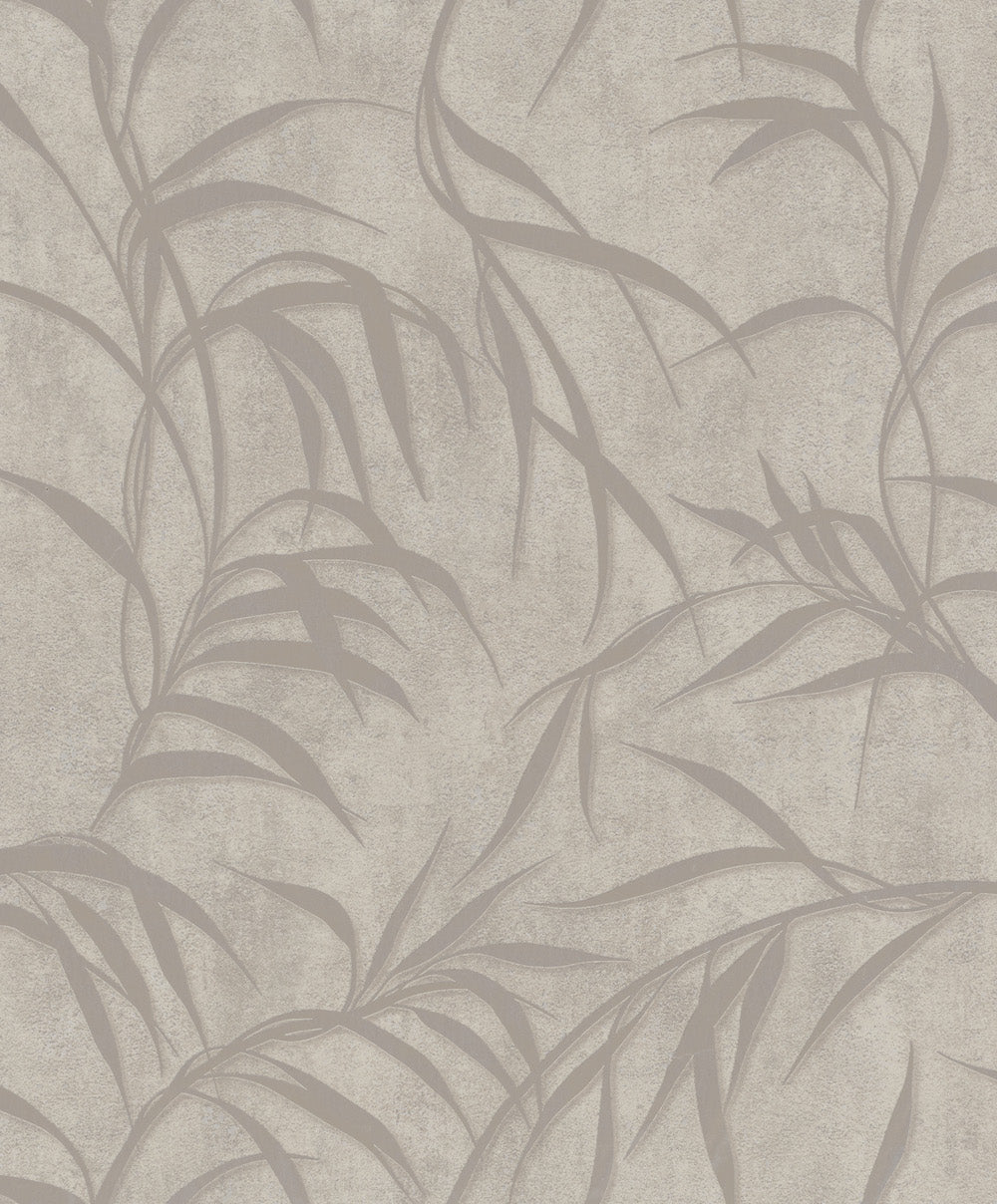 City Glow - Ethereal Foliage botanical wallpaper Marburg Roll Beige  34285