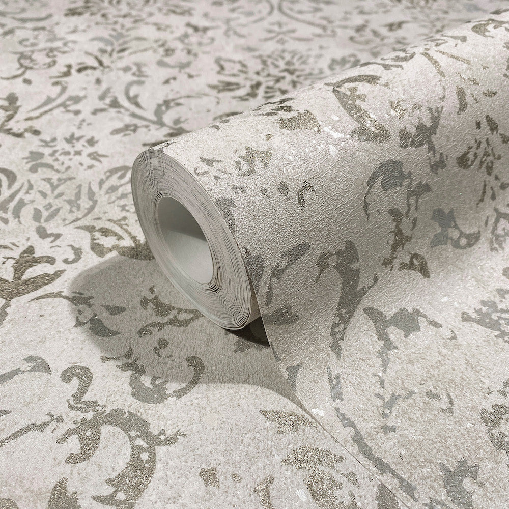 City Glow - Ornate Florals damask wallpaper Marburg    