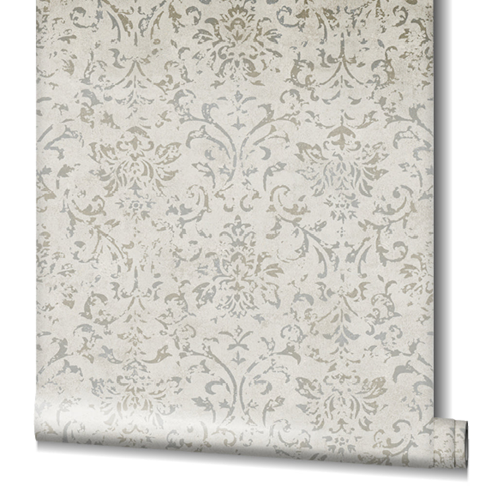 City Glow - Ornate Florals damask wallpaper Marburg    