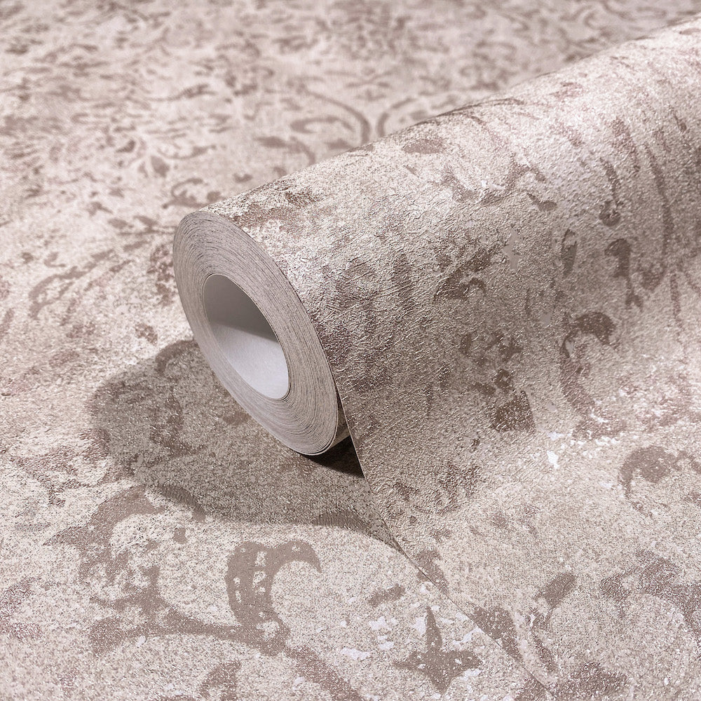 City Glow - Ornate Florals damask wallpaper Marburg    