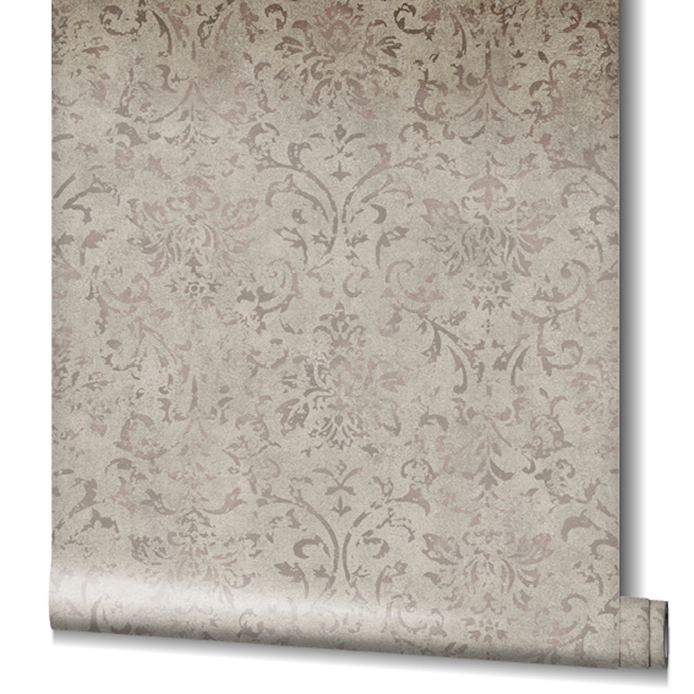 City Glow - Ornate Florals damask wallpaper Marburg    