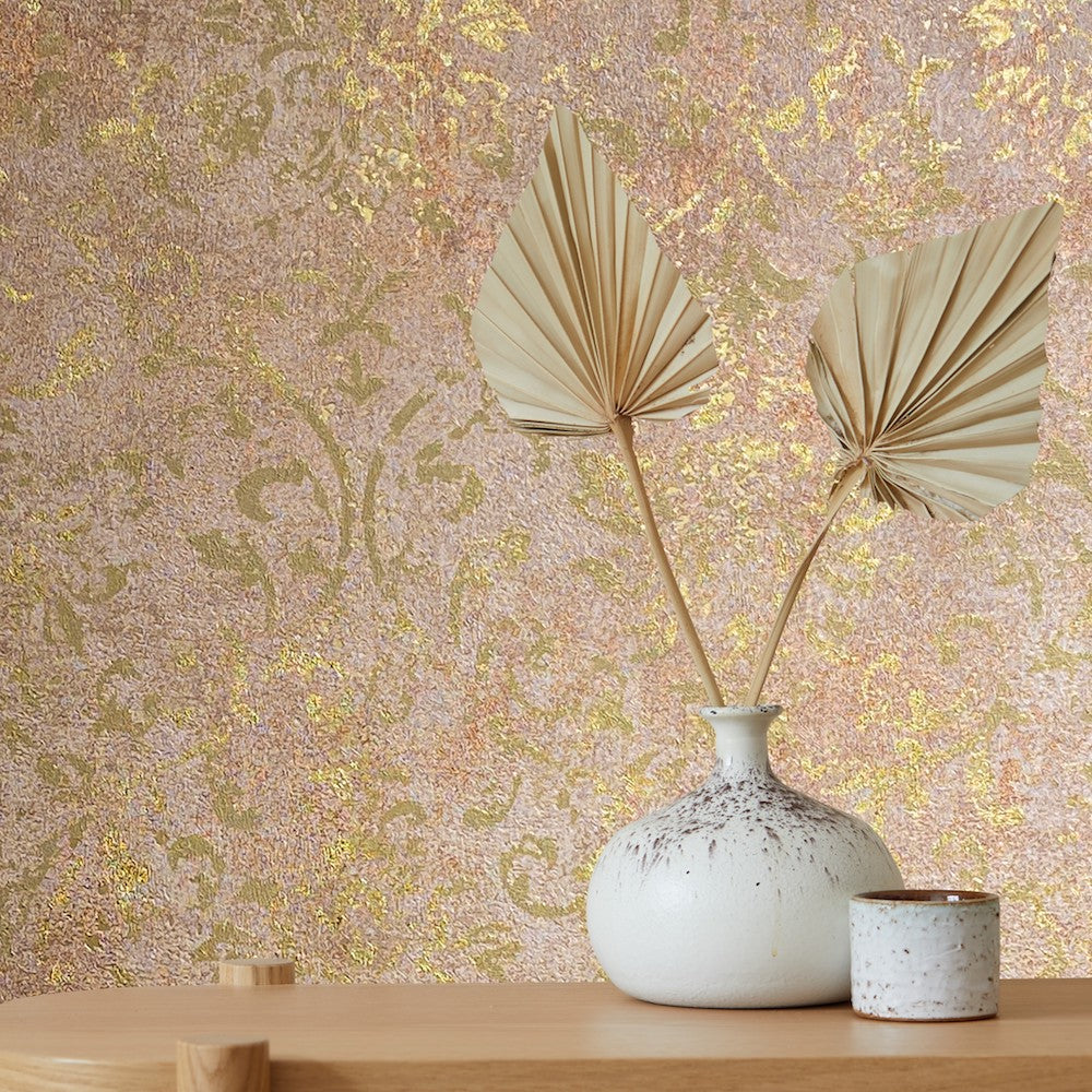 City Glow - Ornate Florals damask wallpaper Marburg    