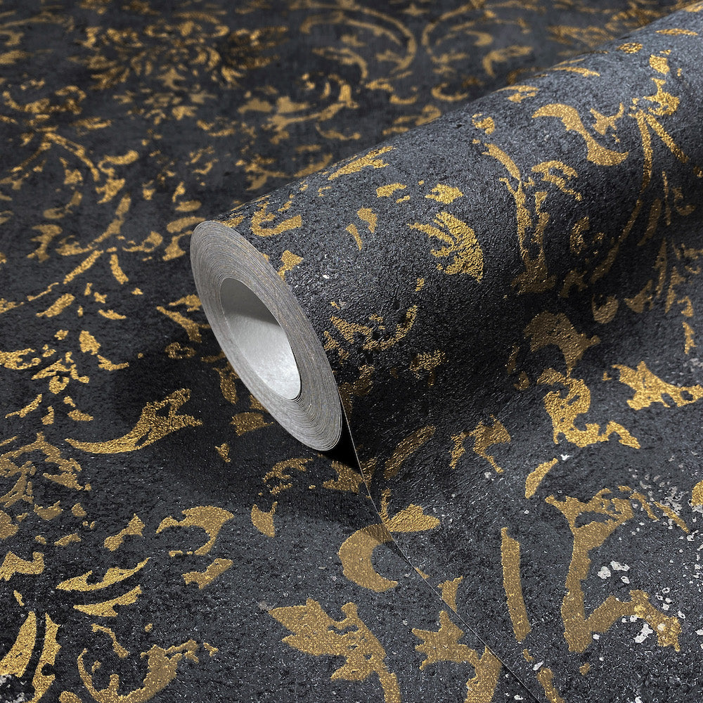 City Glow - Ornate Florals damask wallpaper Marburg    