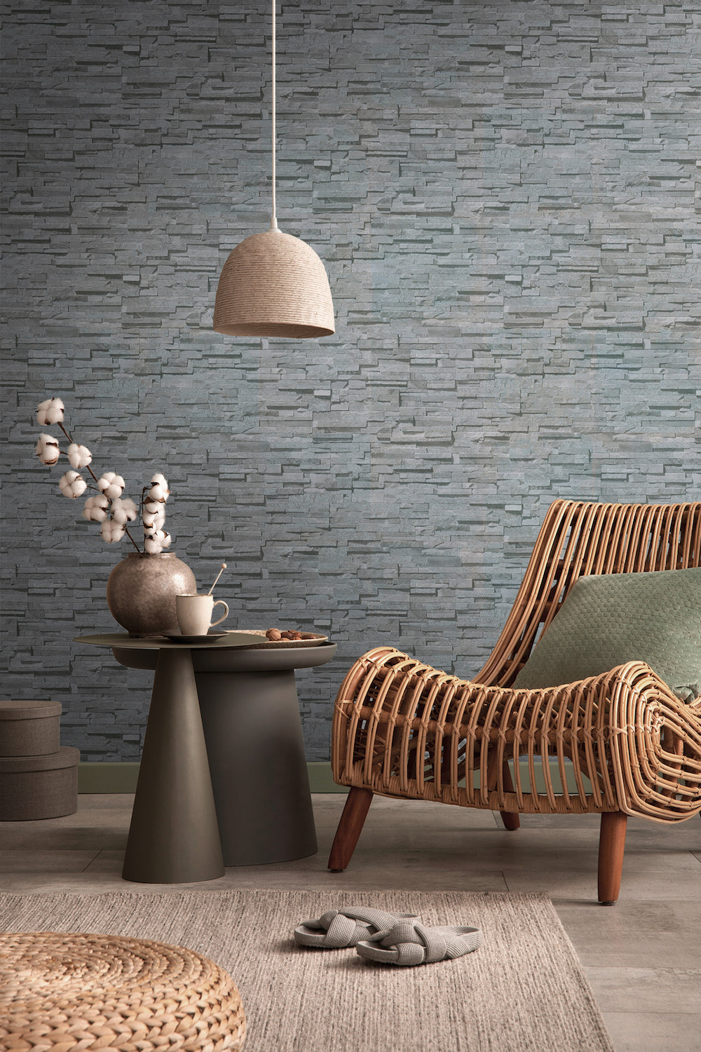 Metropolitan Stories 3 - Stacked Stone industrial wallpaper AS Creation    