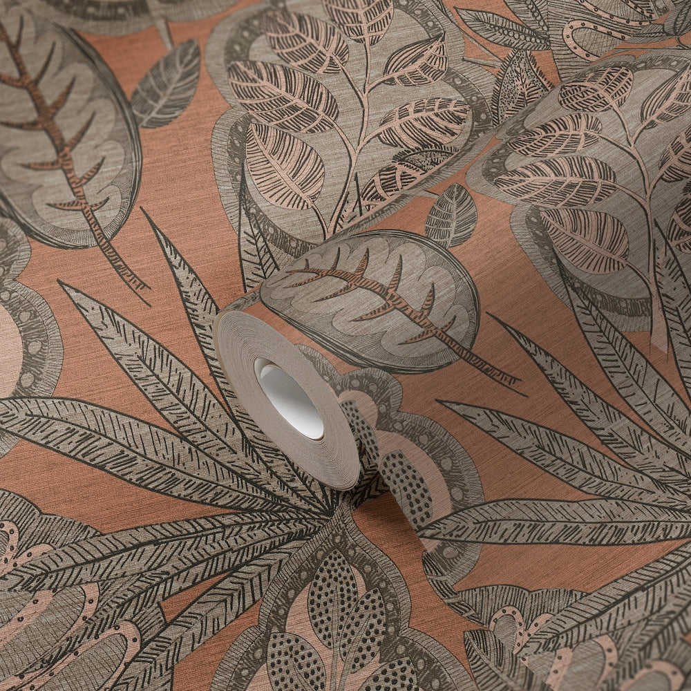 Famous Garden - Exotic Leaves botanical wallpaper AS Creation    