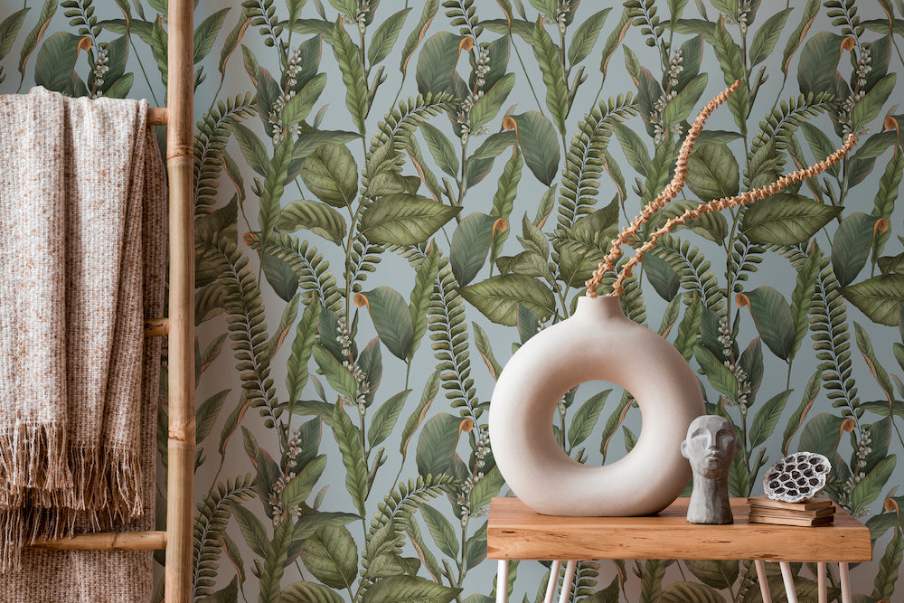 Drawn Into Nature - Foliage botanical wallpaper AS Creation    