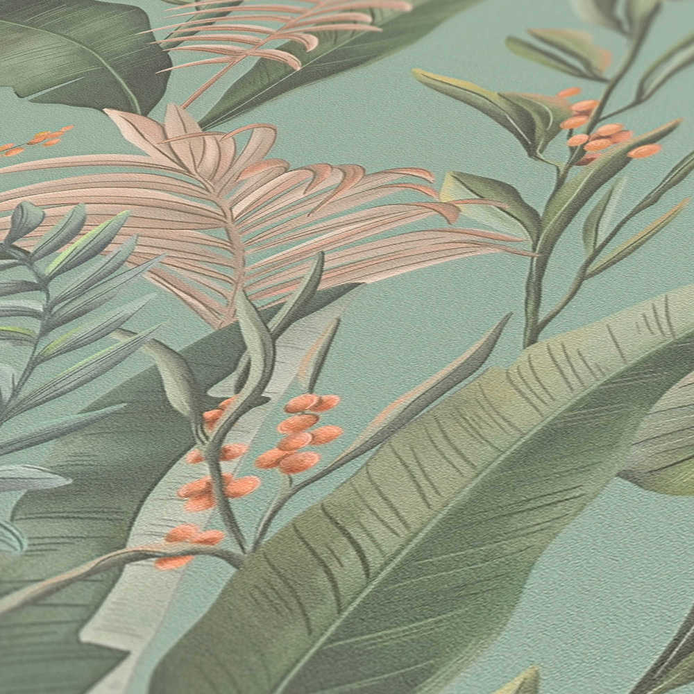 Drawn Into Nature - Jungle botanical wallpaper AS Creation    