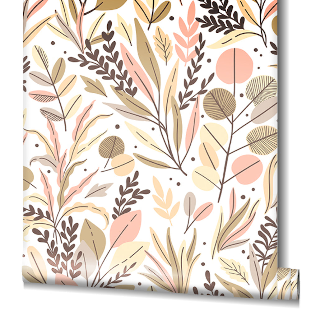 Spirit of Jungle - Botanical Burst botanical wallpaper Marburg    