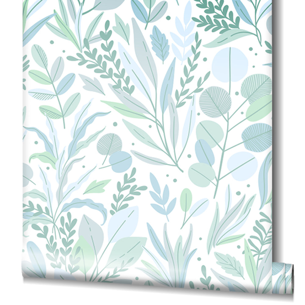 Spirit of Jungle - Botanical Burst botanical wallpaper Marburg    