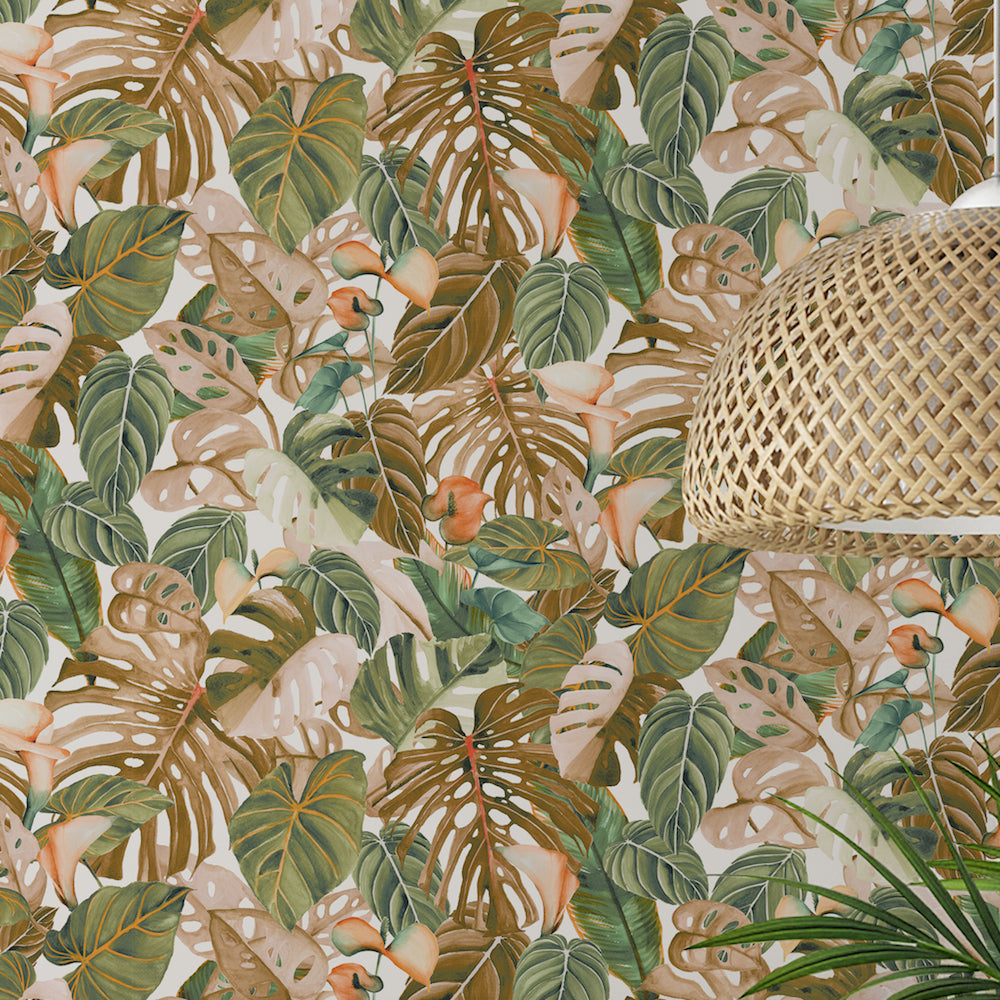 Spirit of Jungle - Lush Foliage botanical wallpaper Marburg    