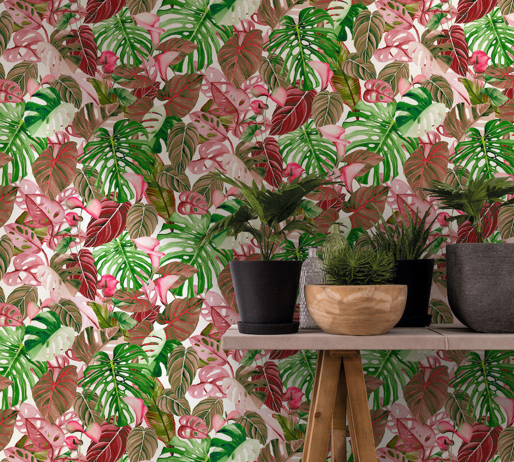 Spirit of Jungle - Lush Foliage botanical wallpaper Marburg    