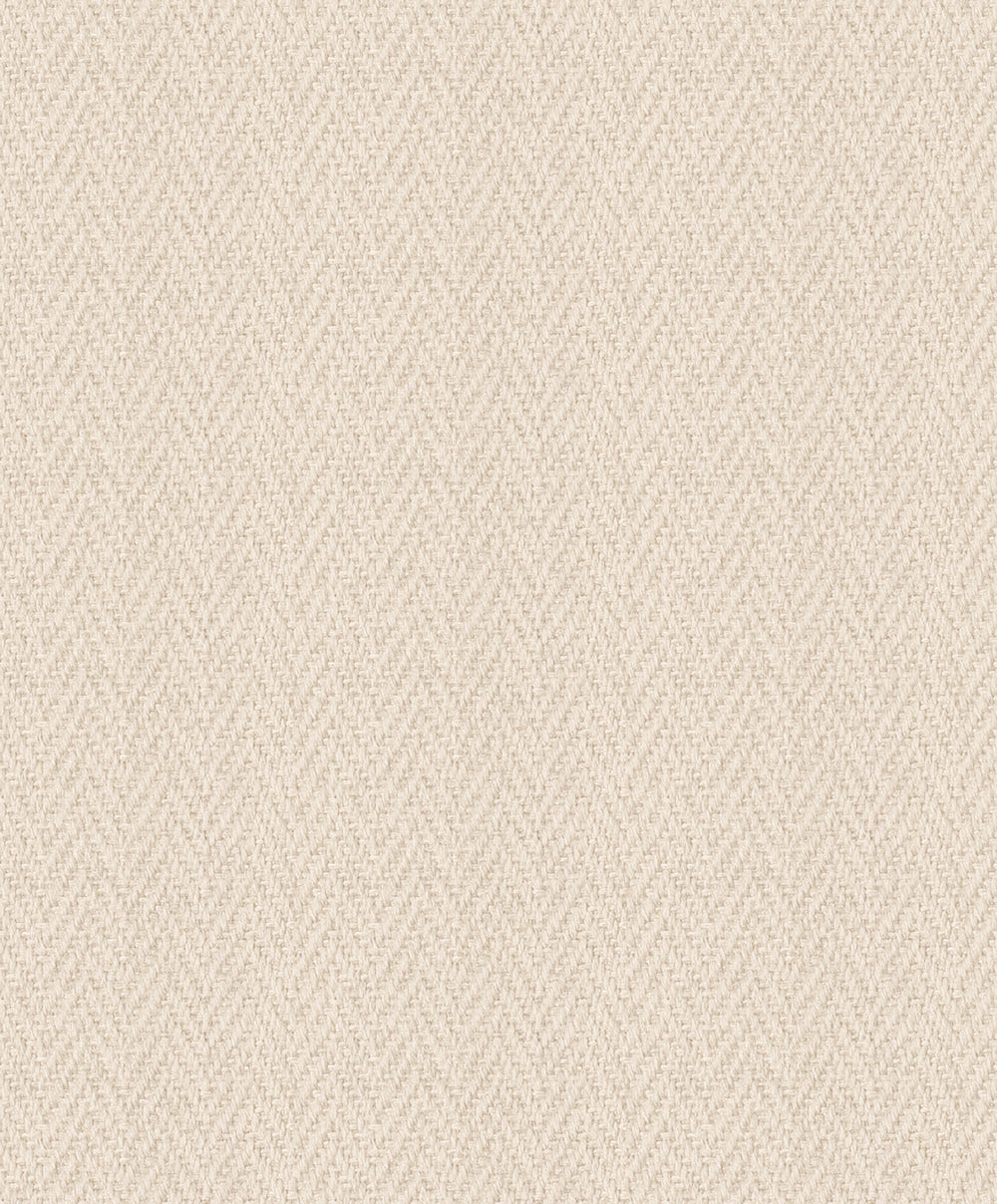 Loft Superior - Woven Herringbone bold wallpaper Marburg Roll Beige  59305