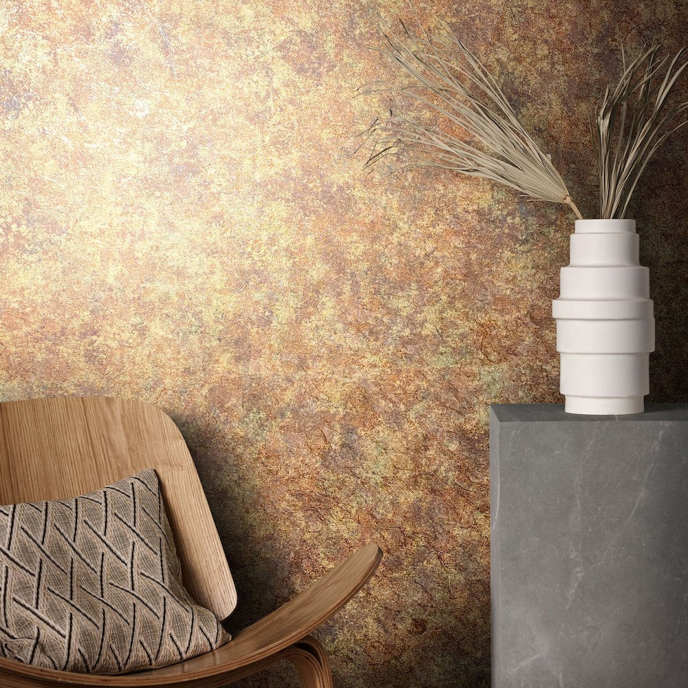 Natural Opulence -  Vintage Plaster industrial wallpaper Marburg    