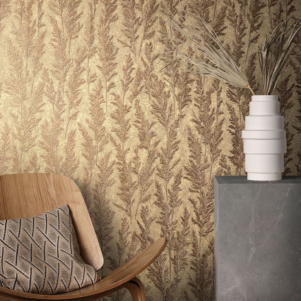 Natural Opulence -  Blades of Grass botanical wallpaper Marburg    