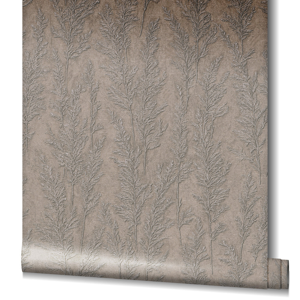 Natural Opulence -  Blades of Grass botanical wallpaper Marburg Sample Beige  33210-S