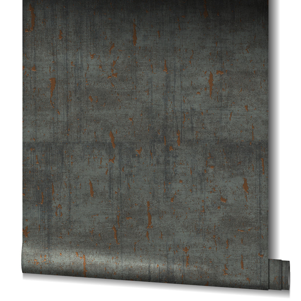 Natural Opulence -  Metallic Concrete Look industrial wallpaper Marburg    