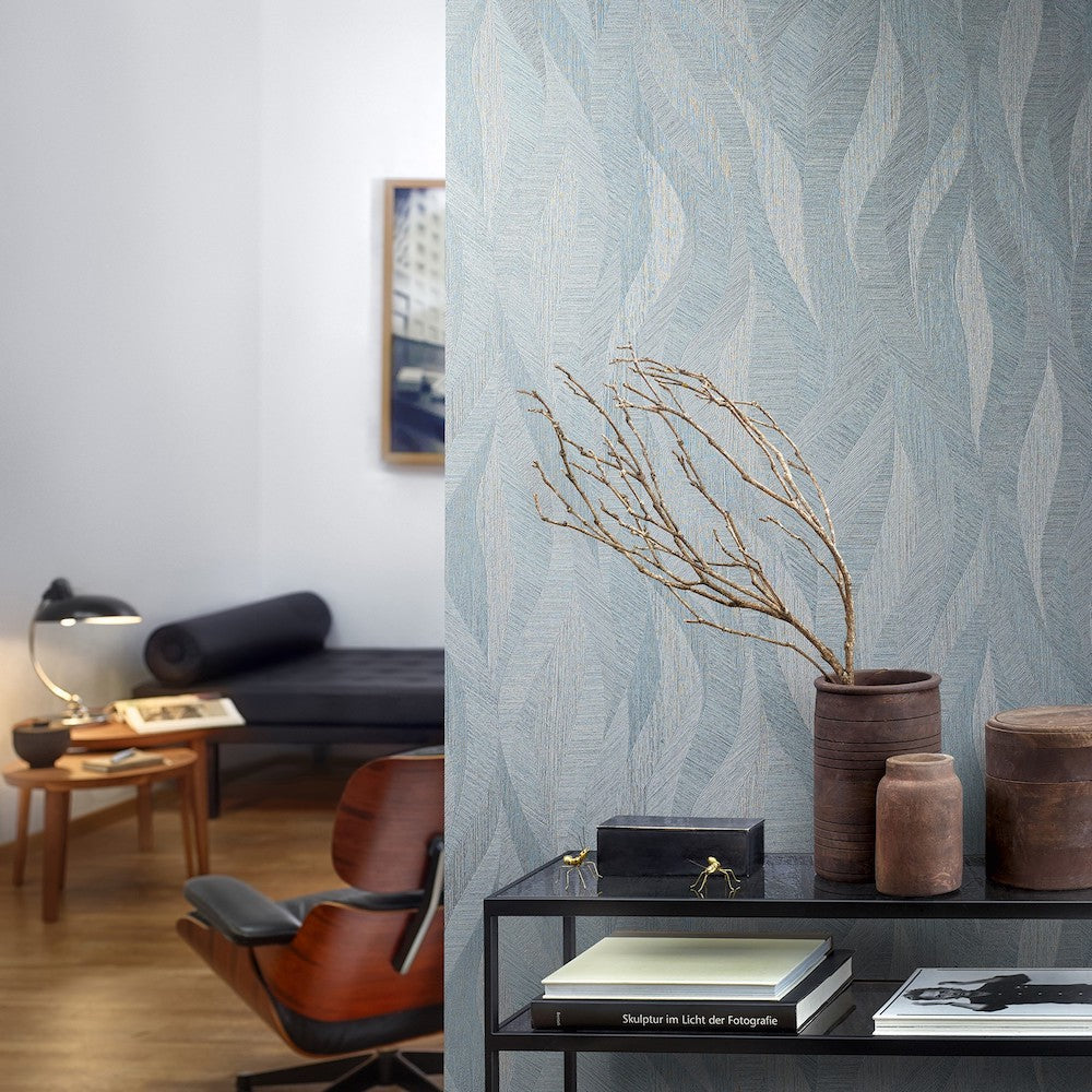 Papis Loveday - Waves botanical wallpaper Marburg    