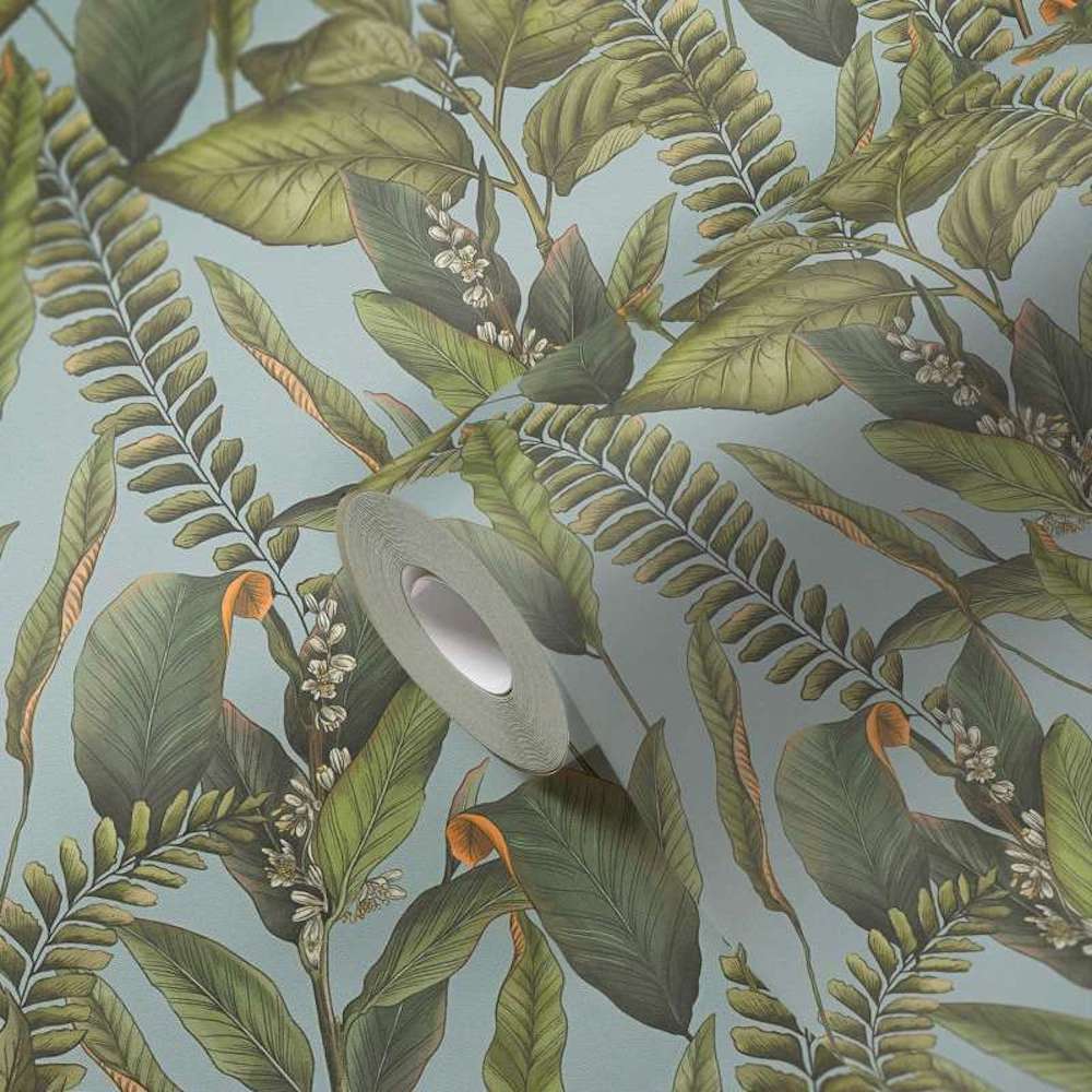 Drawn Into Nature - Foliage botanical wallpaper AS Creation    