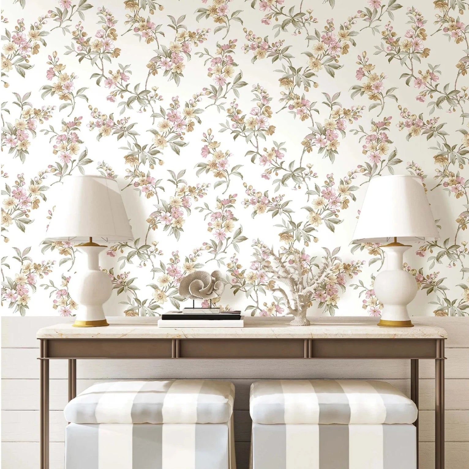 Blooming Garden - Wild Bloom botanical wallpaper Parato