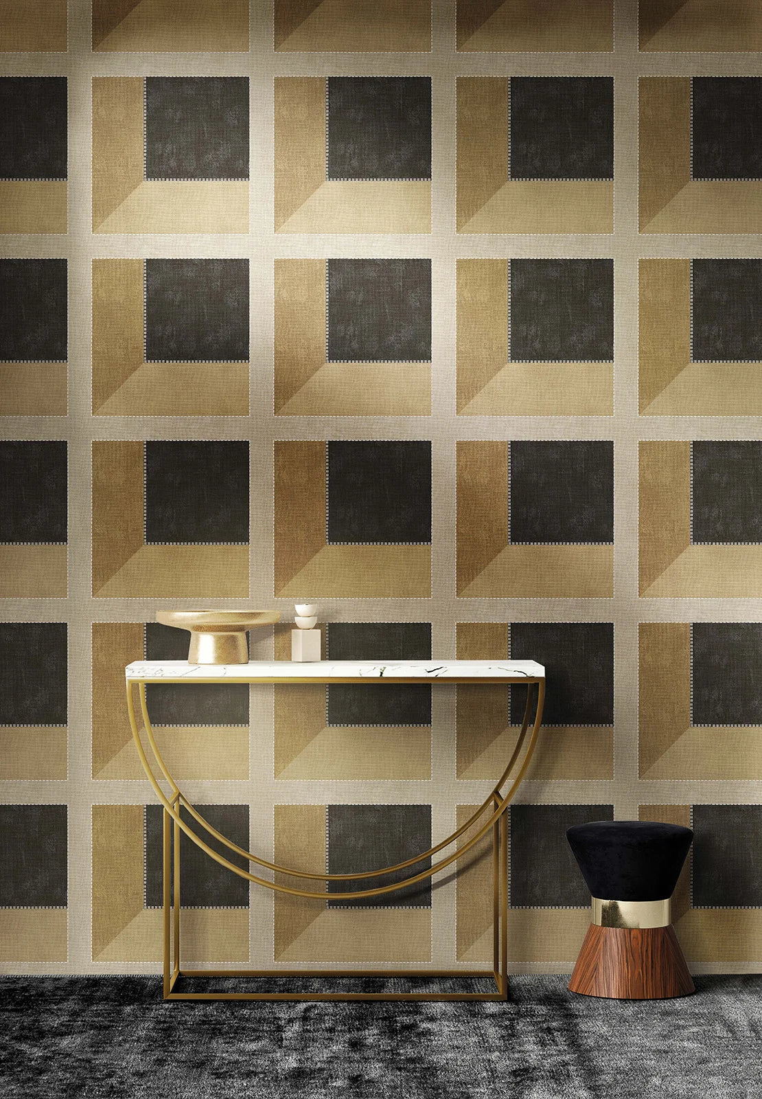 Cvlto - Riviera geometric wallpaper Parato