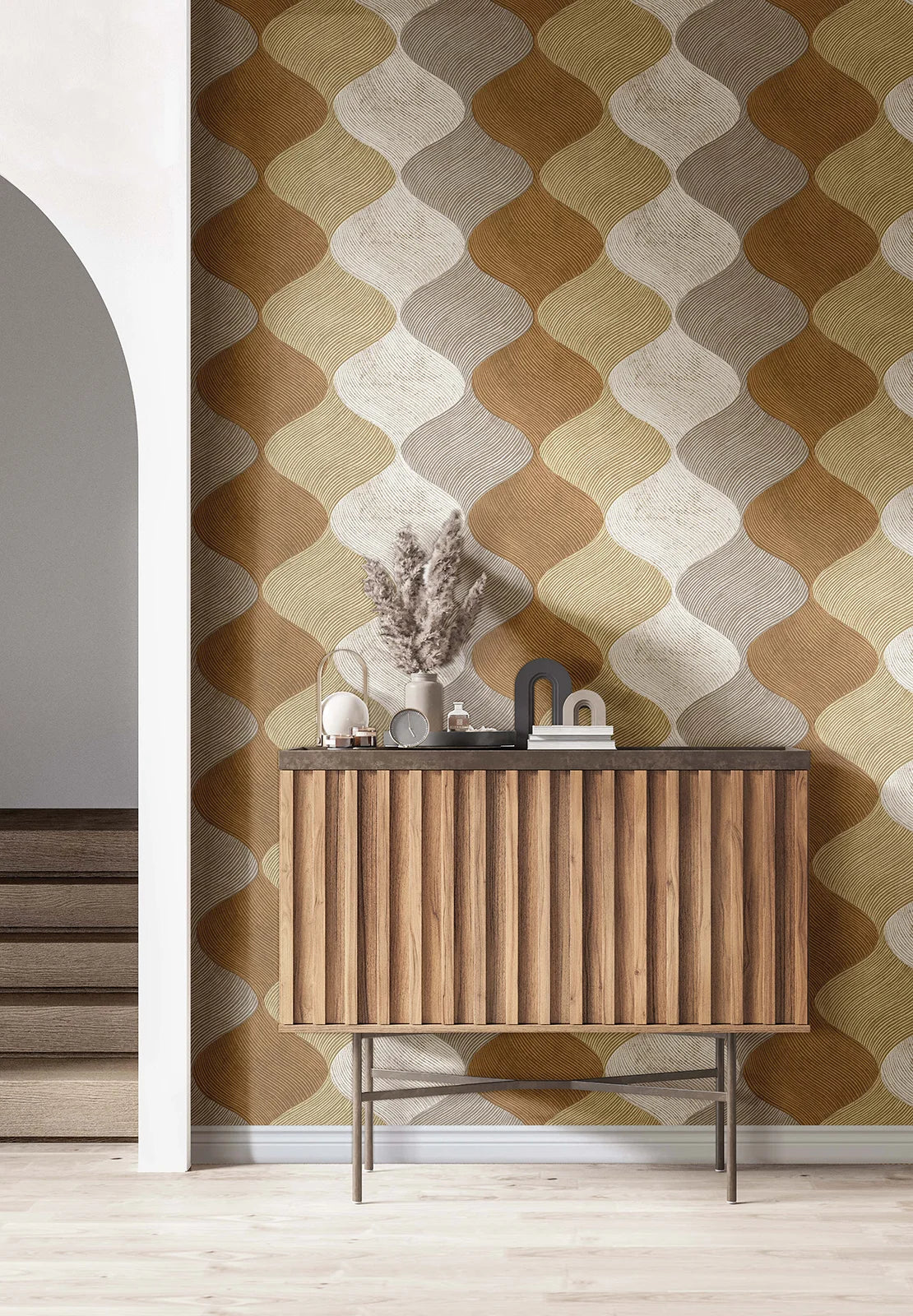 Cvlto - Arco geometric wallpaper Parato