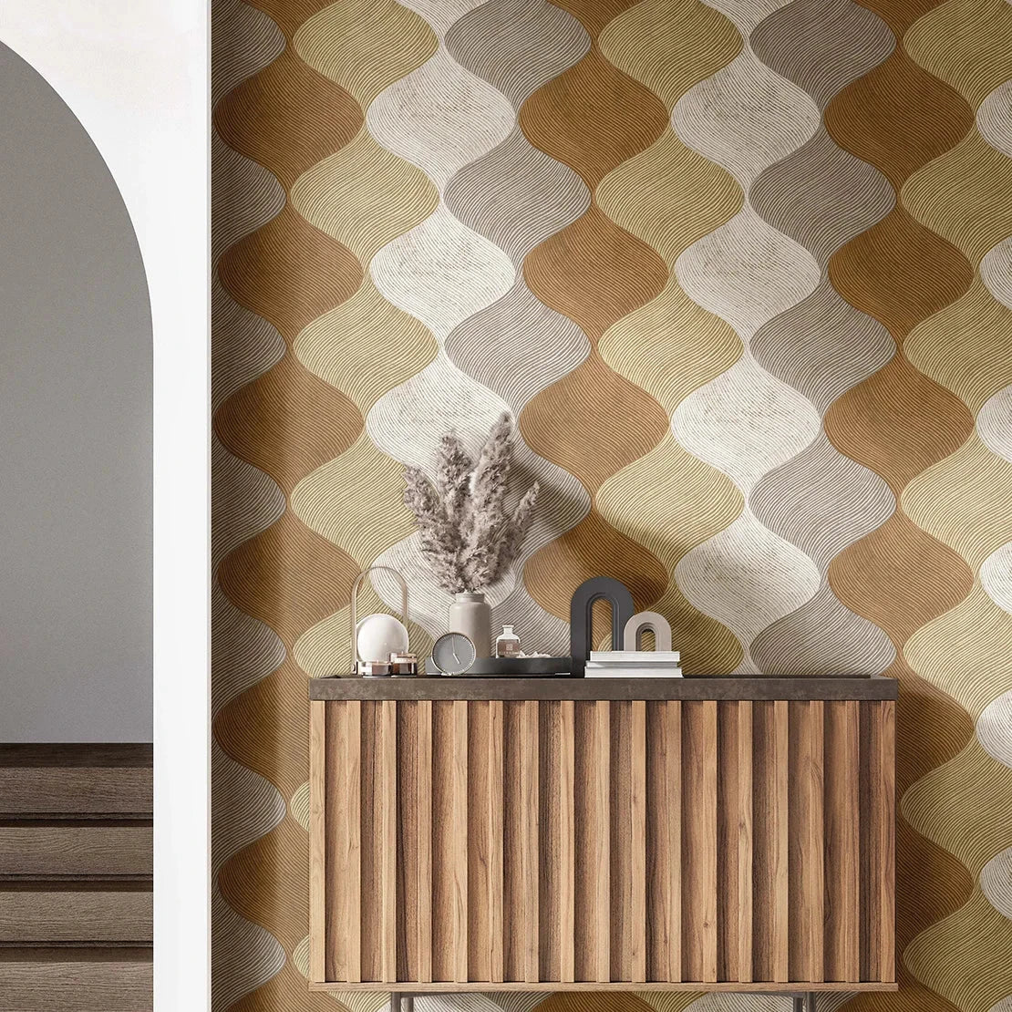 Cvlto - Arco geometric wallpaper Parato