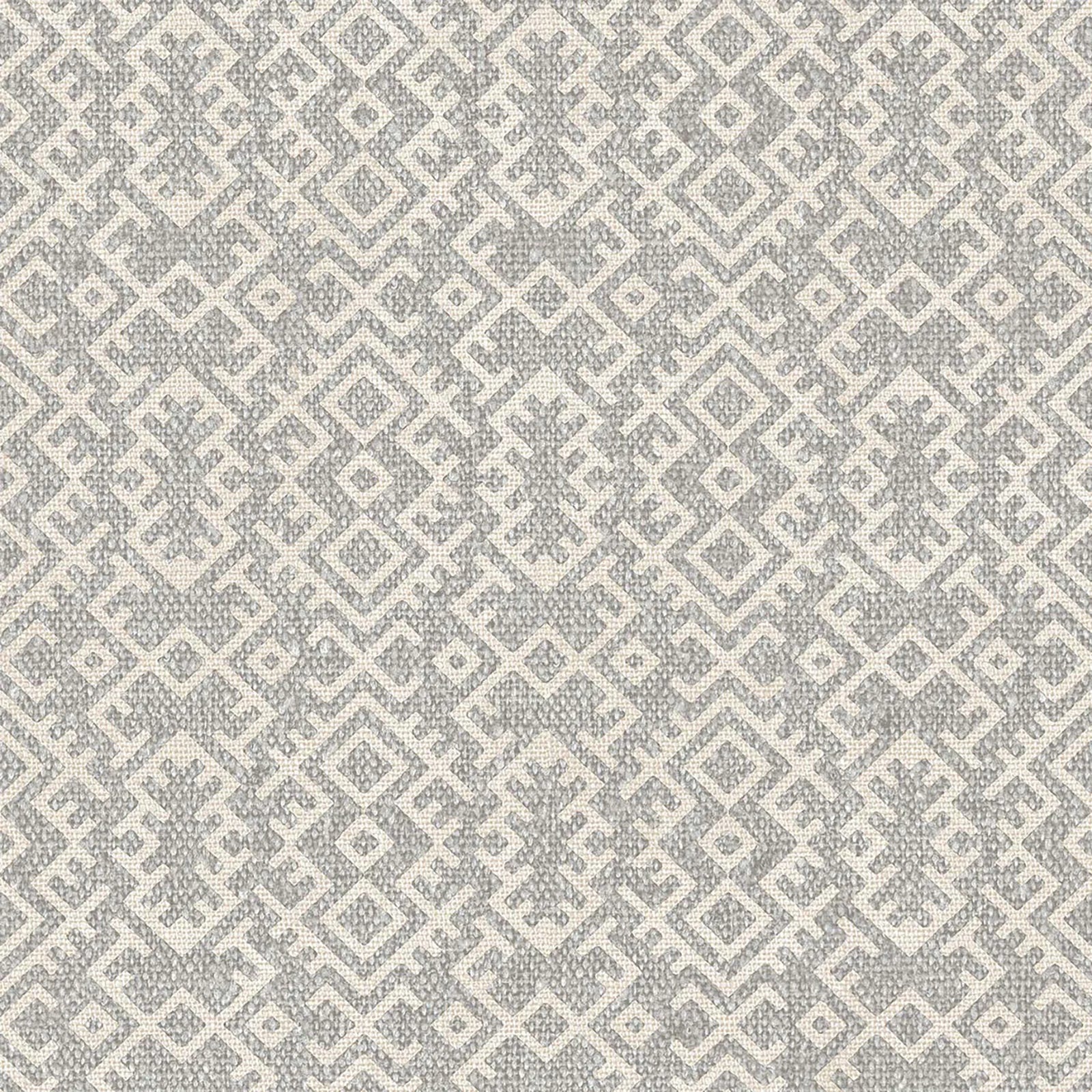 Cvlto - Tribal Weave geometric wallpaper Parato Roll Gray 21117