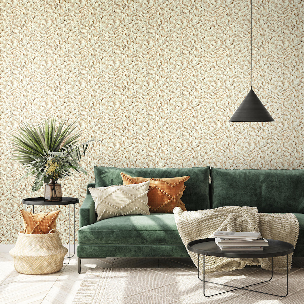 Salt & Pepper - Arco botanical wallpaper Hohenberger    