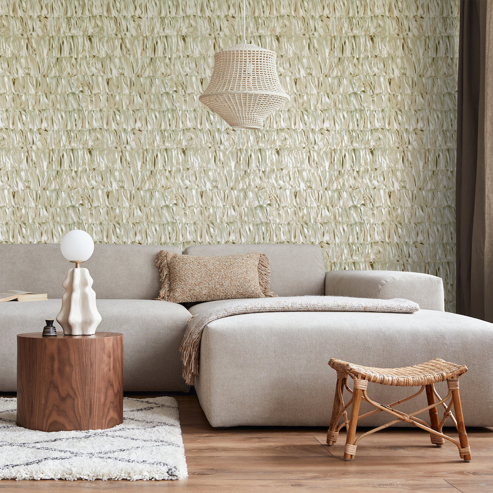 Salt & Pepper - Calma botanical wallpaper Hohenberger    