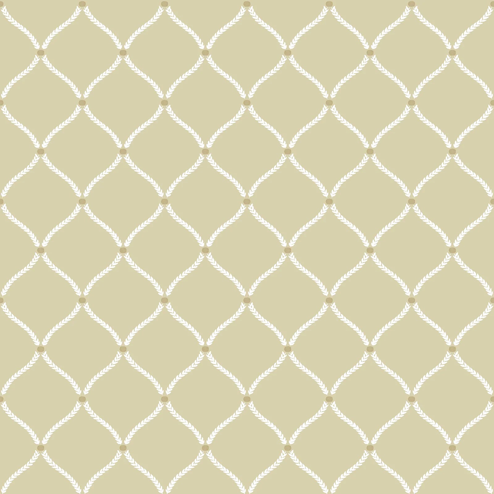 Fiori Country - Fence Parato Roll Yellow 12358