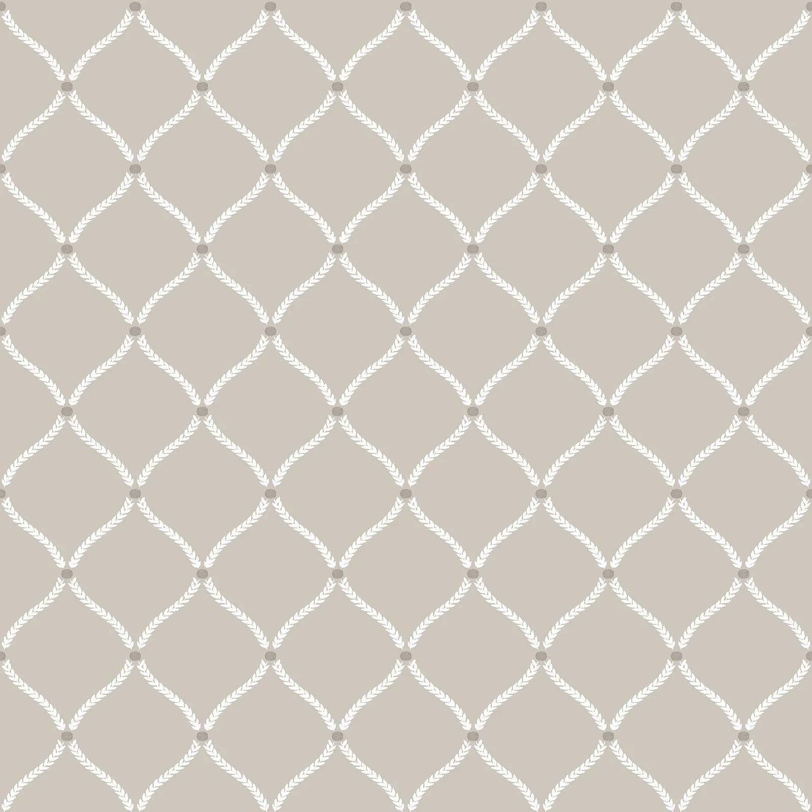 Fiori Country - Fence Parato Roll Beige 12359