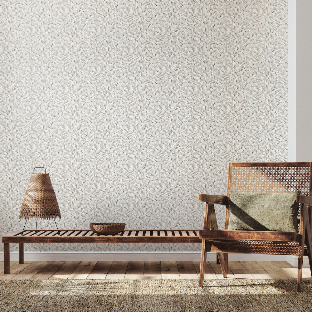 Salt & Pepper - Arco botanical wallpaper Hohenberger    