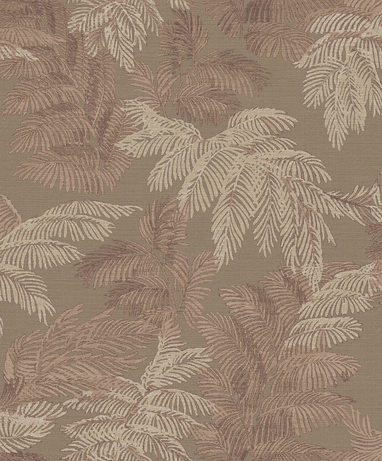 Thema - Canopy botanical wallpaper Parato Roll Brown 28818