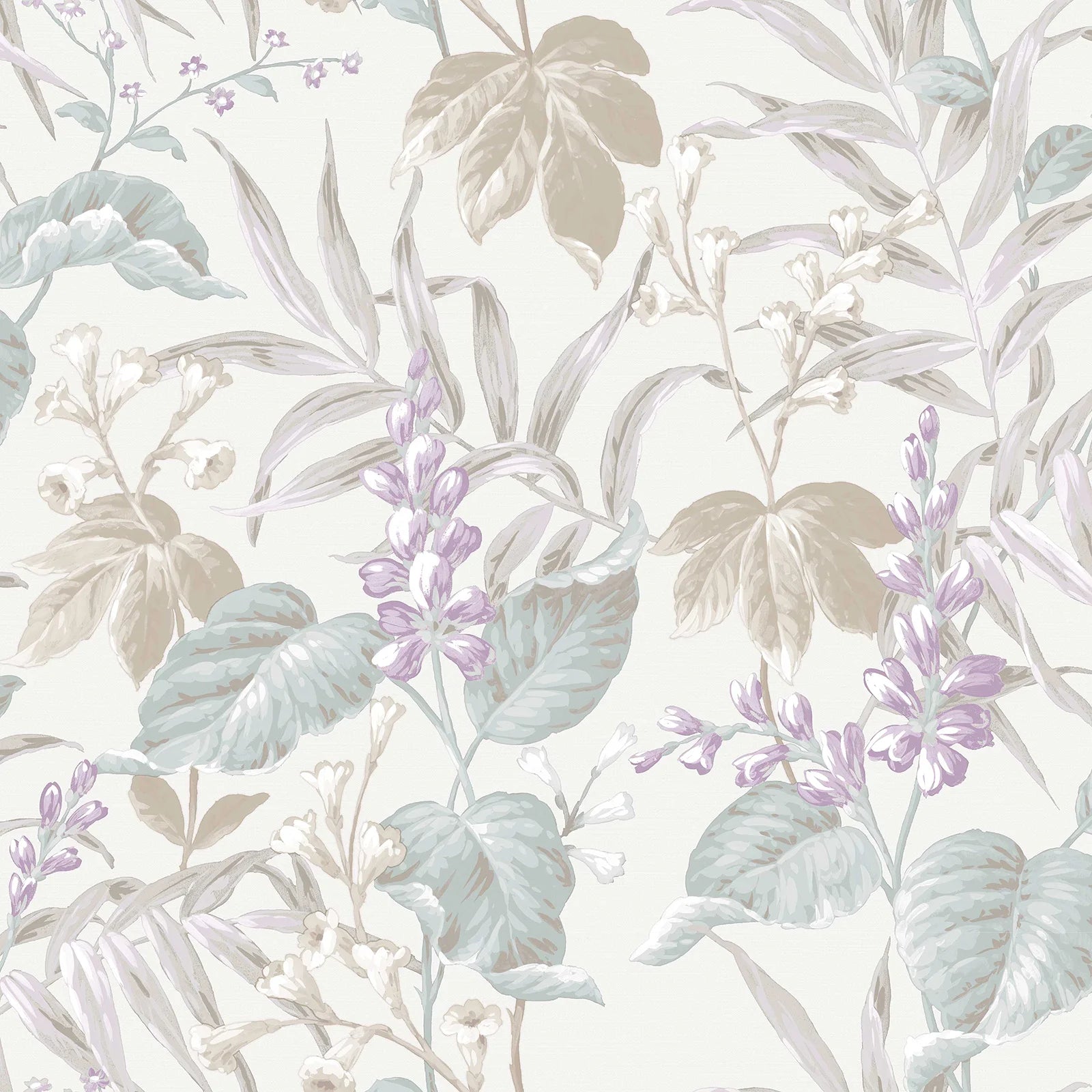 Thema - Grove damask wallpaper Parato Roll White 28854