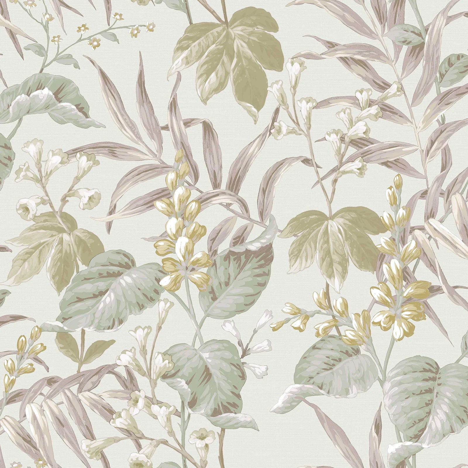 Thema - Grove damask wallpaper Parato Roll Green 28855