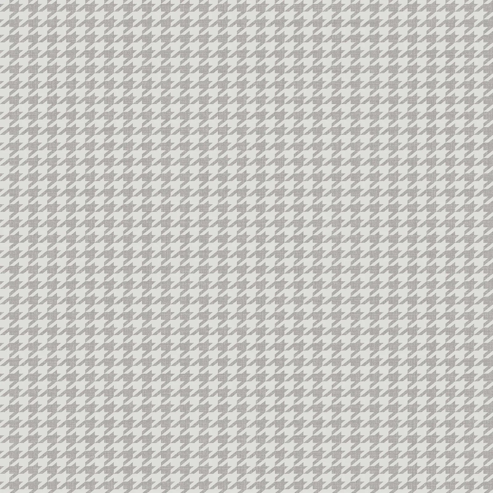 Thema - Tweed damask wallpaper Parato Roll Gray 28862