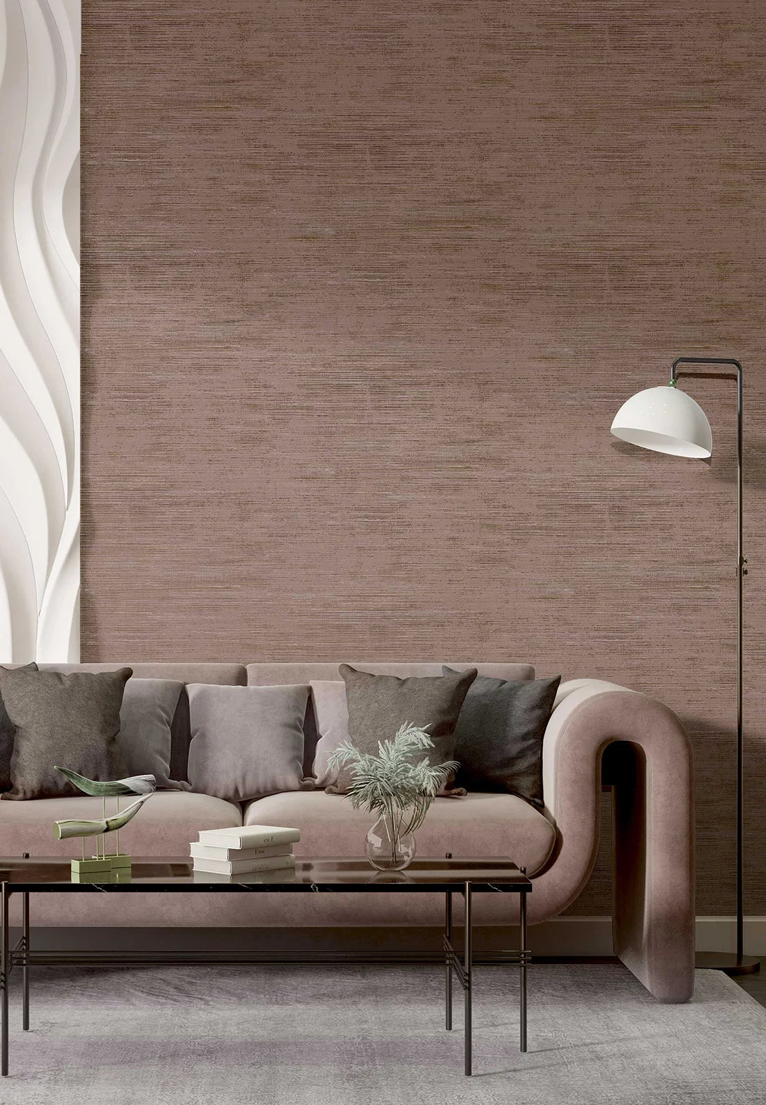 Thema - Lignage textile wallpaper Parato    