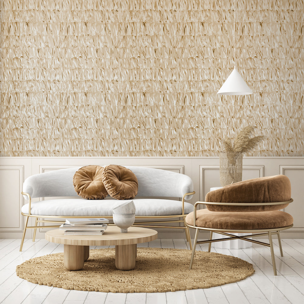 Salt & Pepper - Calma botanical wallpaper Hohenberger    