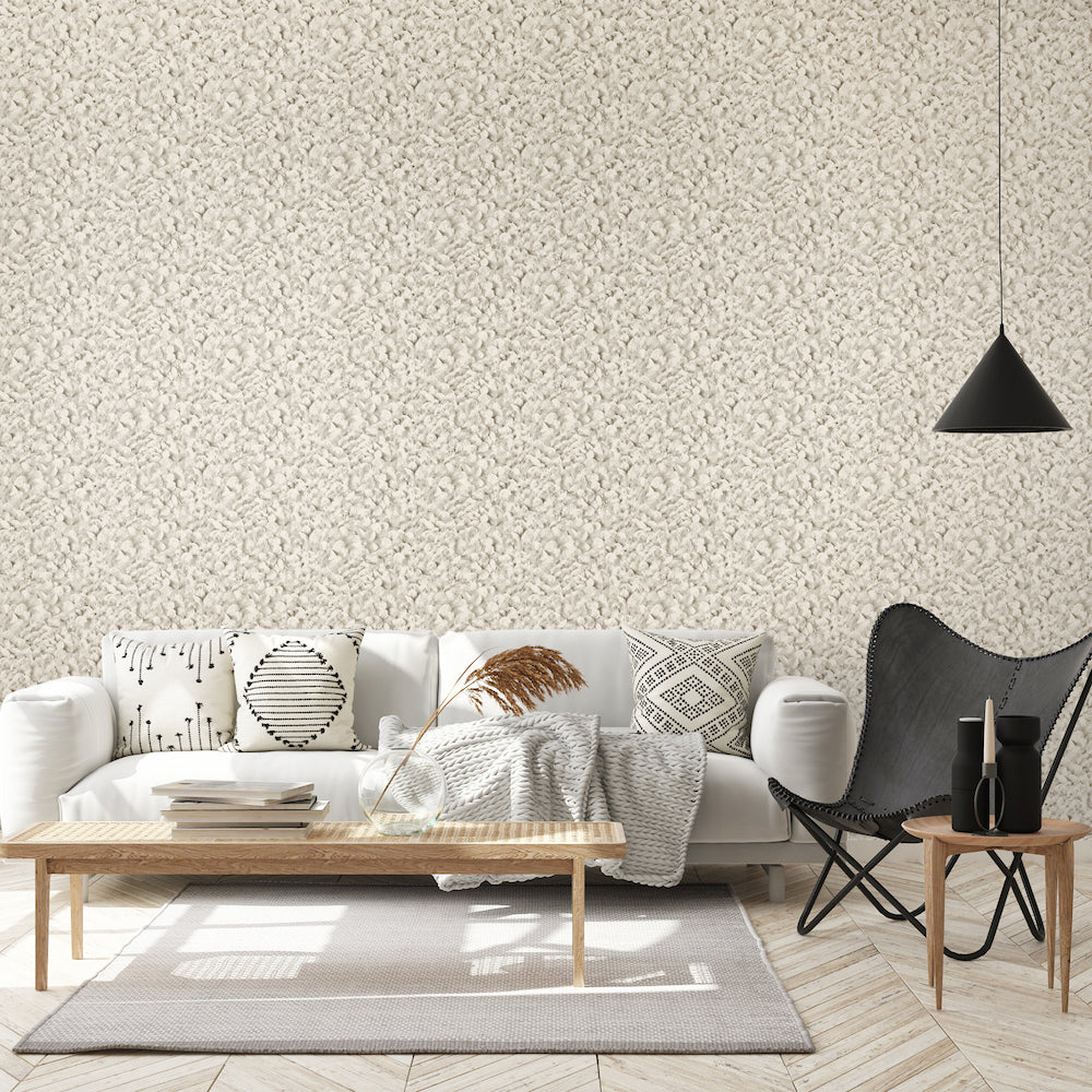 Salt & Pepper - Arco botanical wallpaper Hohenberger    