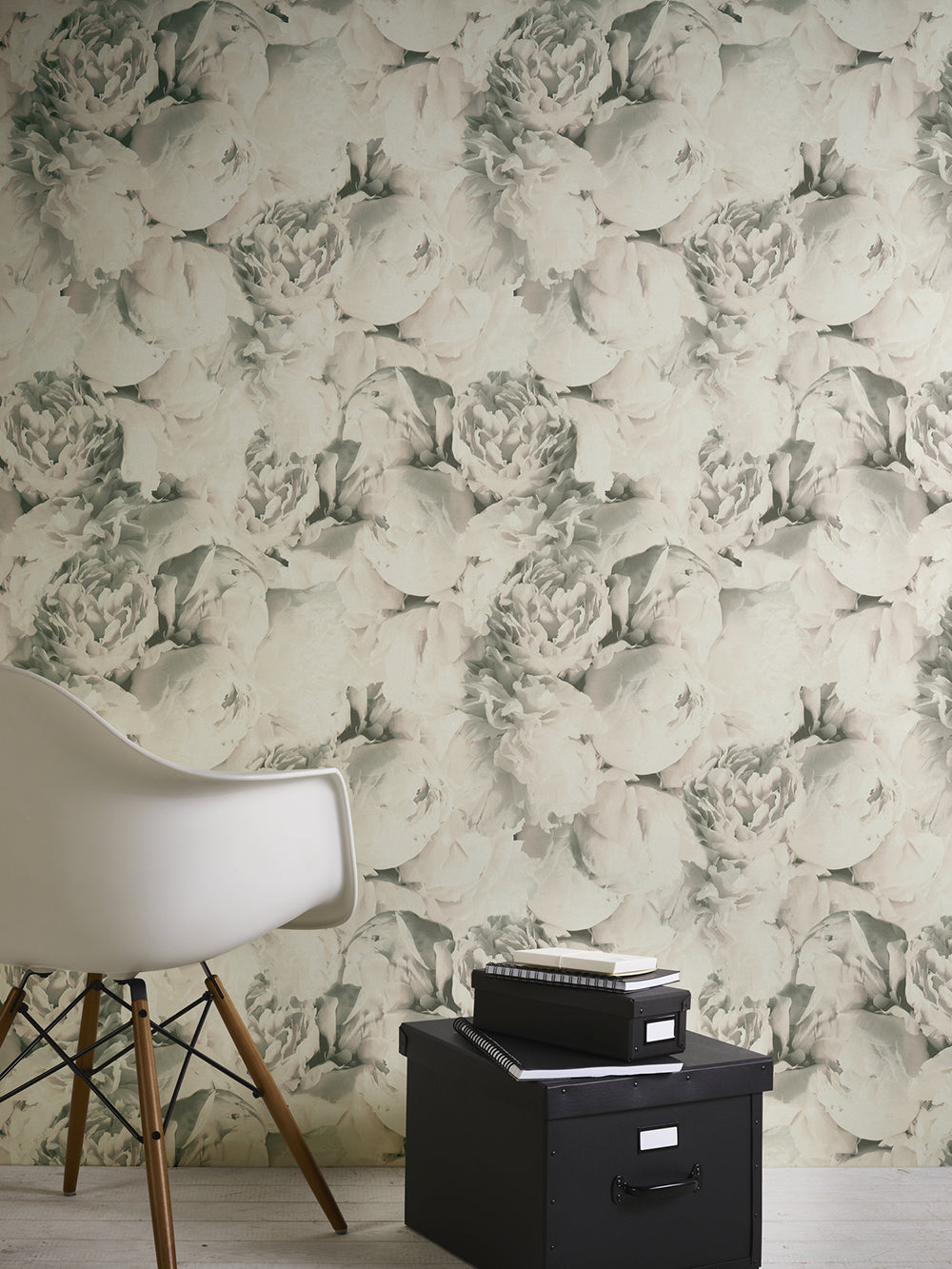 Neue Bude 2.0 - Sparkling Peonies botanical wallpaper AS Creation    