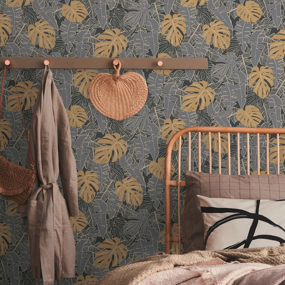 House of Turnowsky - Banana Leaves botanical wallpaper AS Creation    