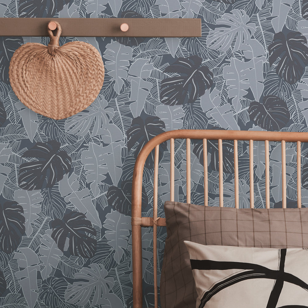 House of Turnowsky - Banana Leaves botanical wallpaper AS Creation    