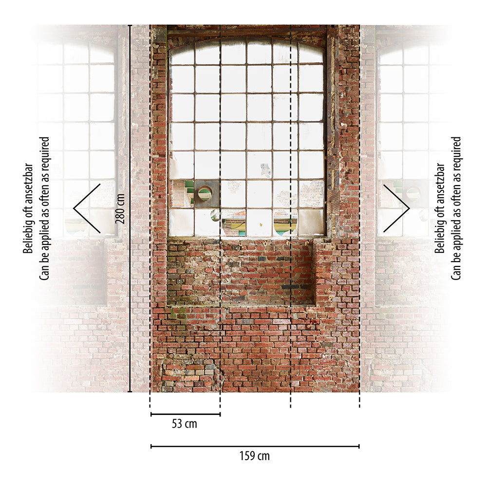 The Wall 2 - Factory Window smart walls AS Creation    