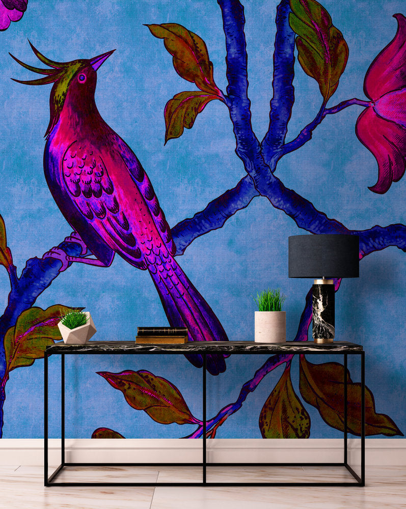 Walls by Patel 2 - Bird Of Paradise digital print AS Creation    